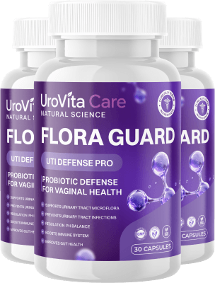 Flacon de UroVita Care Flora Guard Capsules